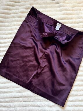Cache Purple Pencil Skirt
